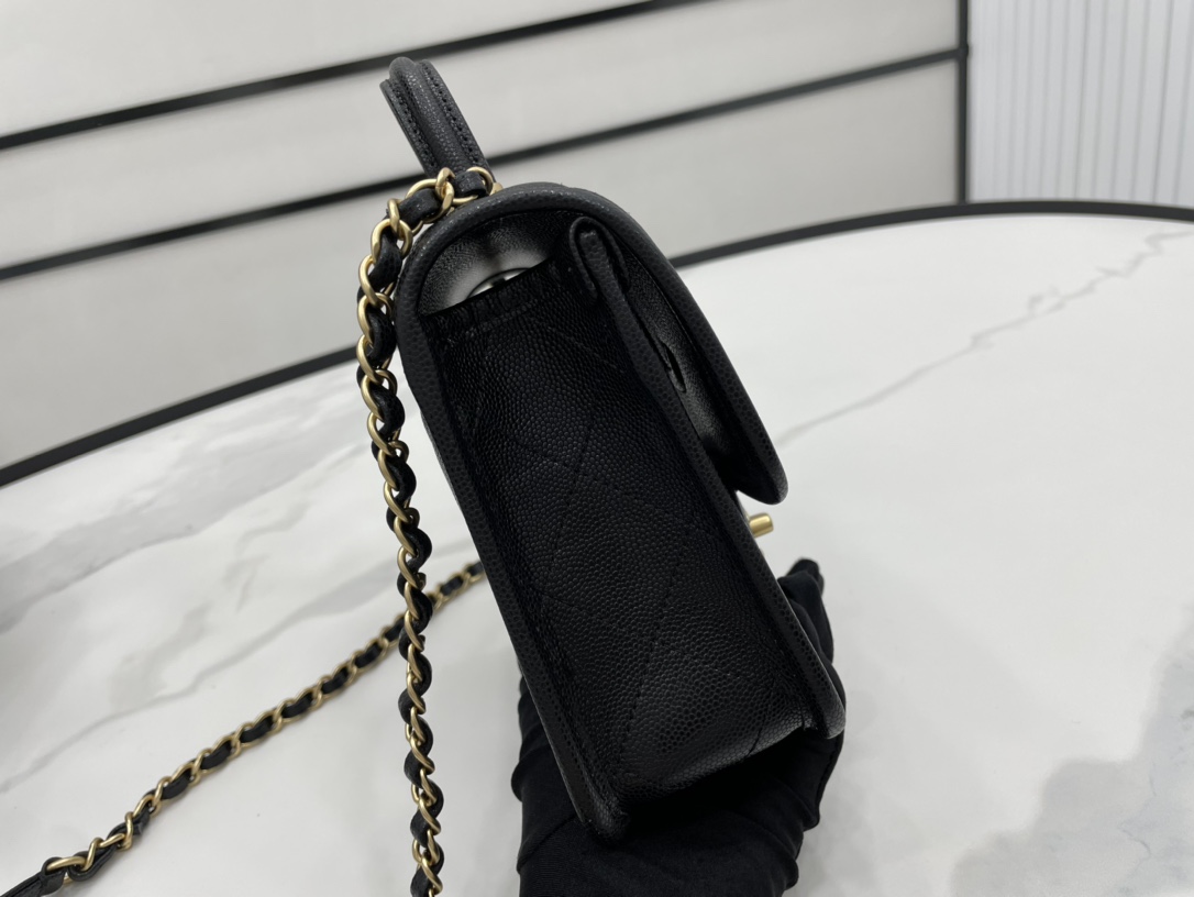 Chanel 22K Flap Bag Black For Women. Women-s Bags 8.1in/20.5cm - Soul Replicas