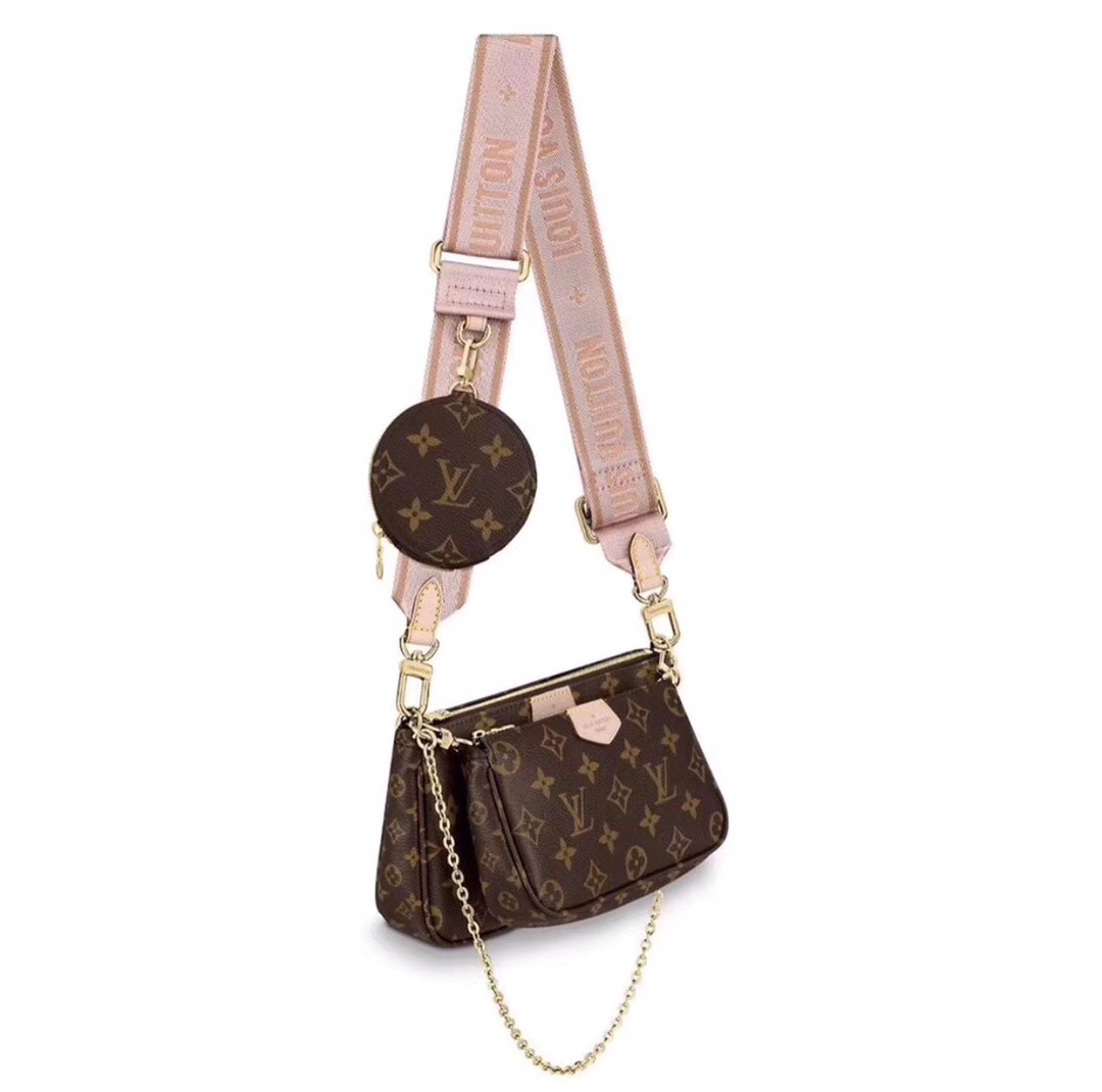 Louis Vuitton Multi Pochette Accessoires Monogram Canvas For Women. Women-s Handbags. Shoulder And Crossbody Bags 24cm LV M44840 - Soul Replicas