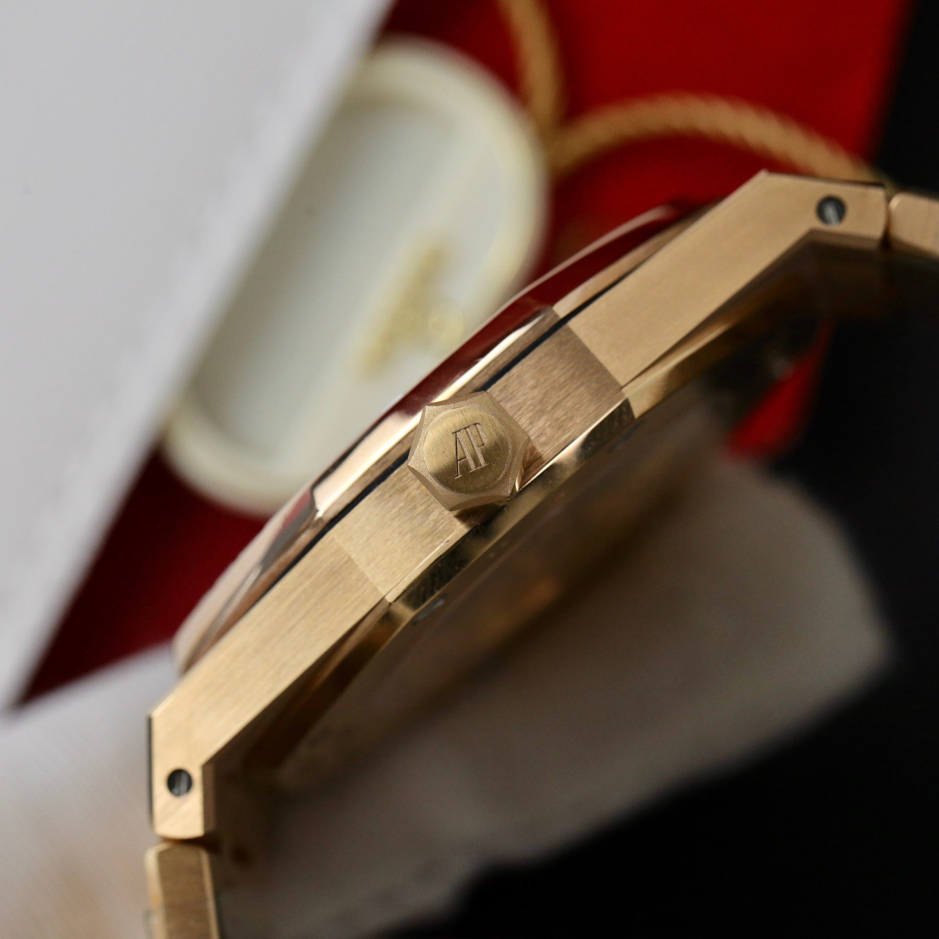 Audemars Piguet Replica Watches Royal Oak 15400OR Custom Moissanite Diamonds 41mm - Soul Replicas