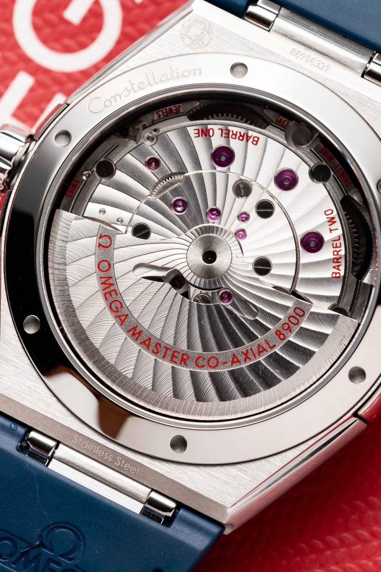 Omega Constellation Replica 11 Watch Blue Dial Leather Strap 41mm - Soul Replicas