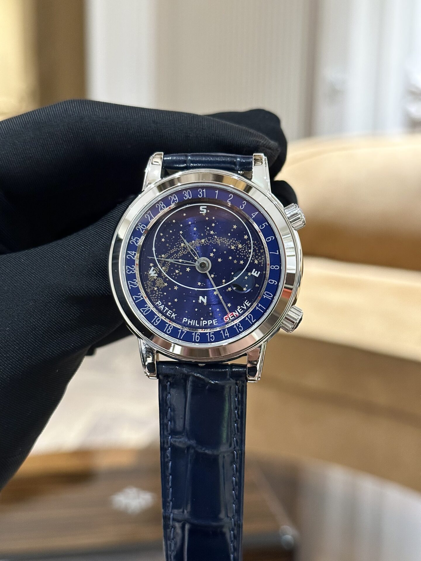 Patek Philippe Complications 6102 Replica 11 Watch Blue 44mm - Soul Replicas