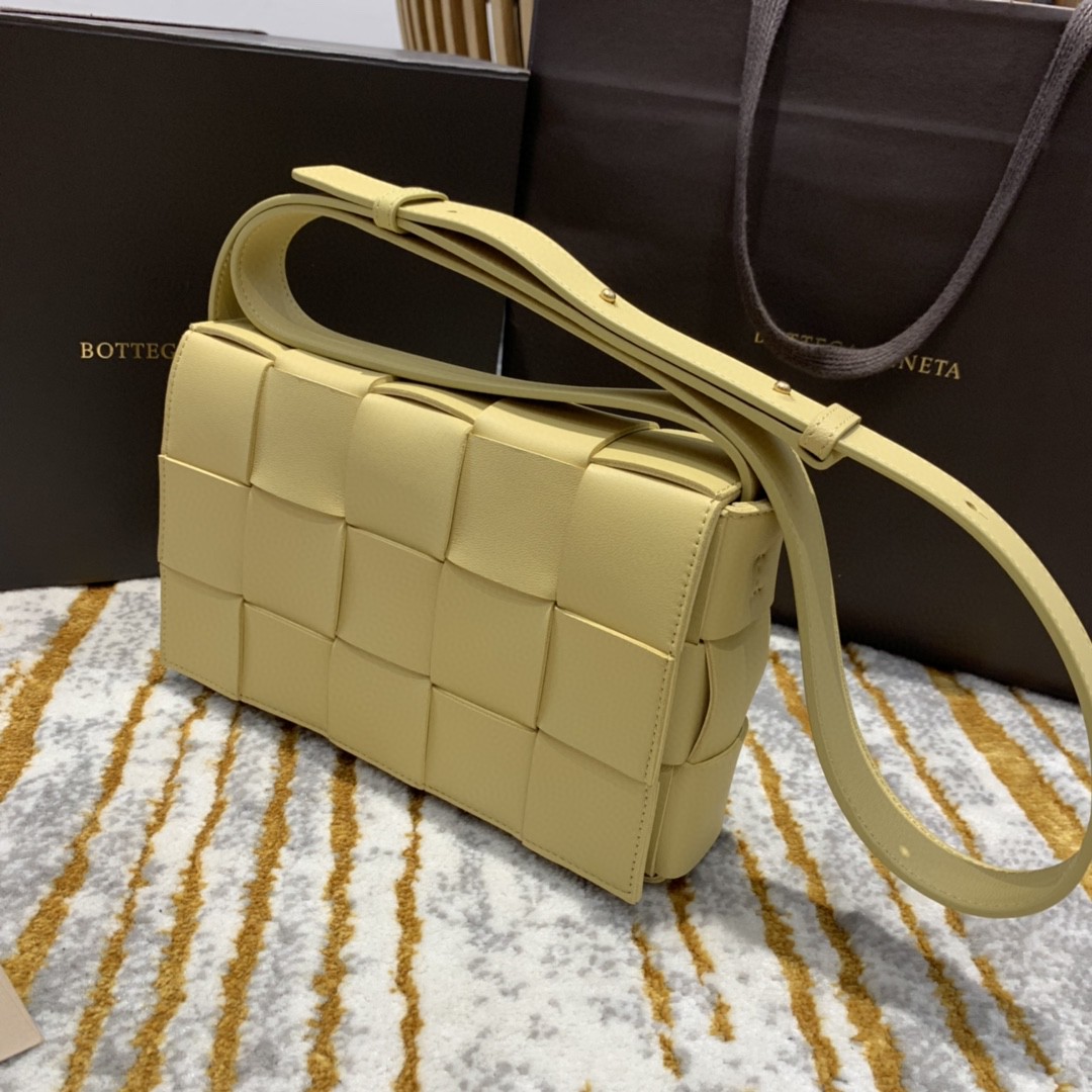 Bottega Veneta Cassette Bag For Women 9.1in/23cm In Zest Washed 666870V17H17405 - Soul Replicas