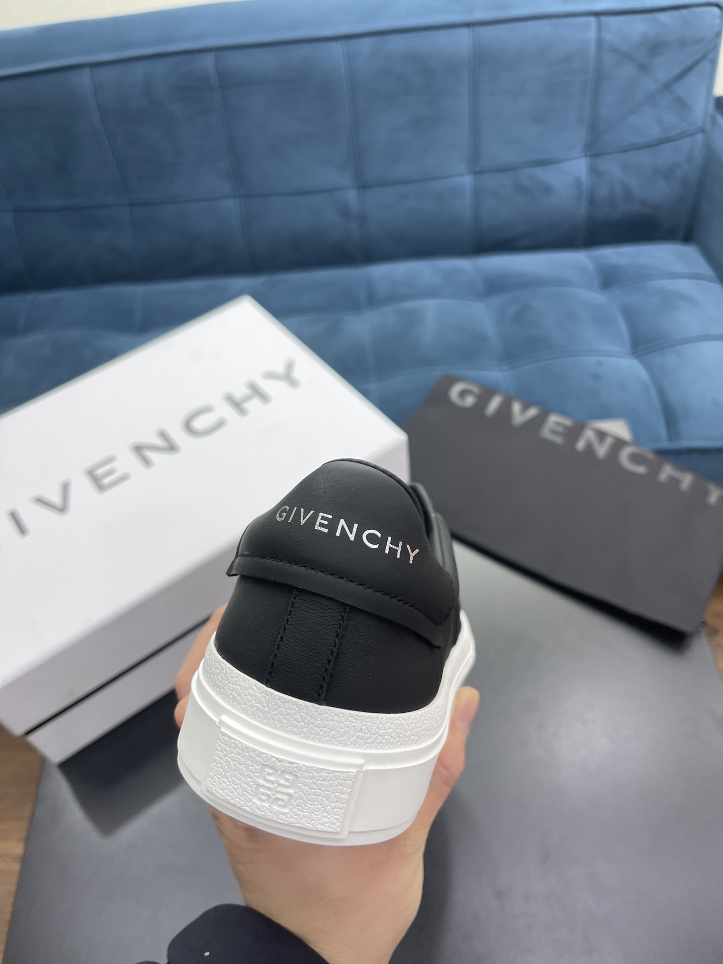 Givenchy Sneakers With Elastic Band Black For Men GVC BH005XH16Y-001 - Soul Replicas