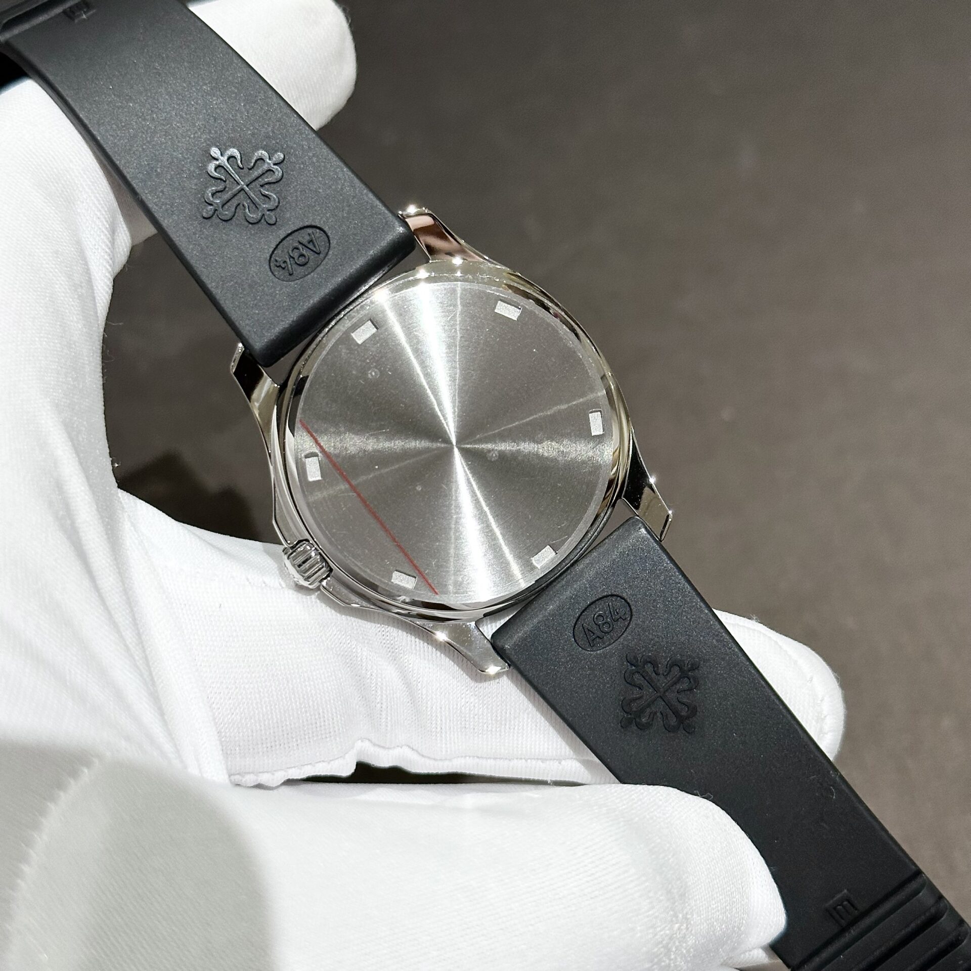 Patek Philippe Aquanaut 5067A Replica Watch Moissanite Diamond Black 35.6mm - Soul Replicas