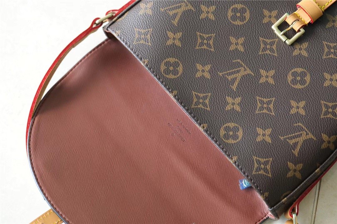 Louis Vuitton Chantilly MM Shoulder Bag Monogram For Women Brown LV M51233 - Soul Replicas