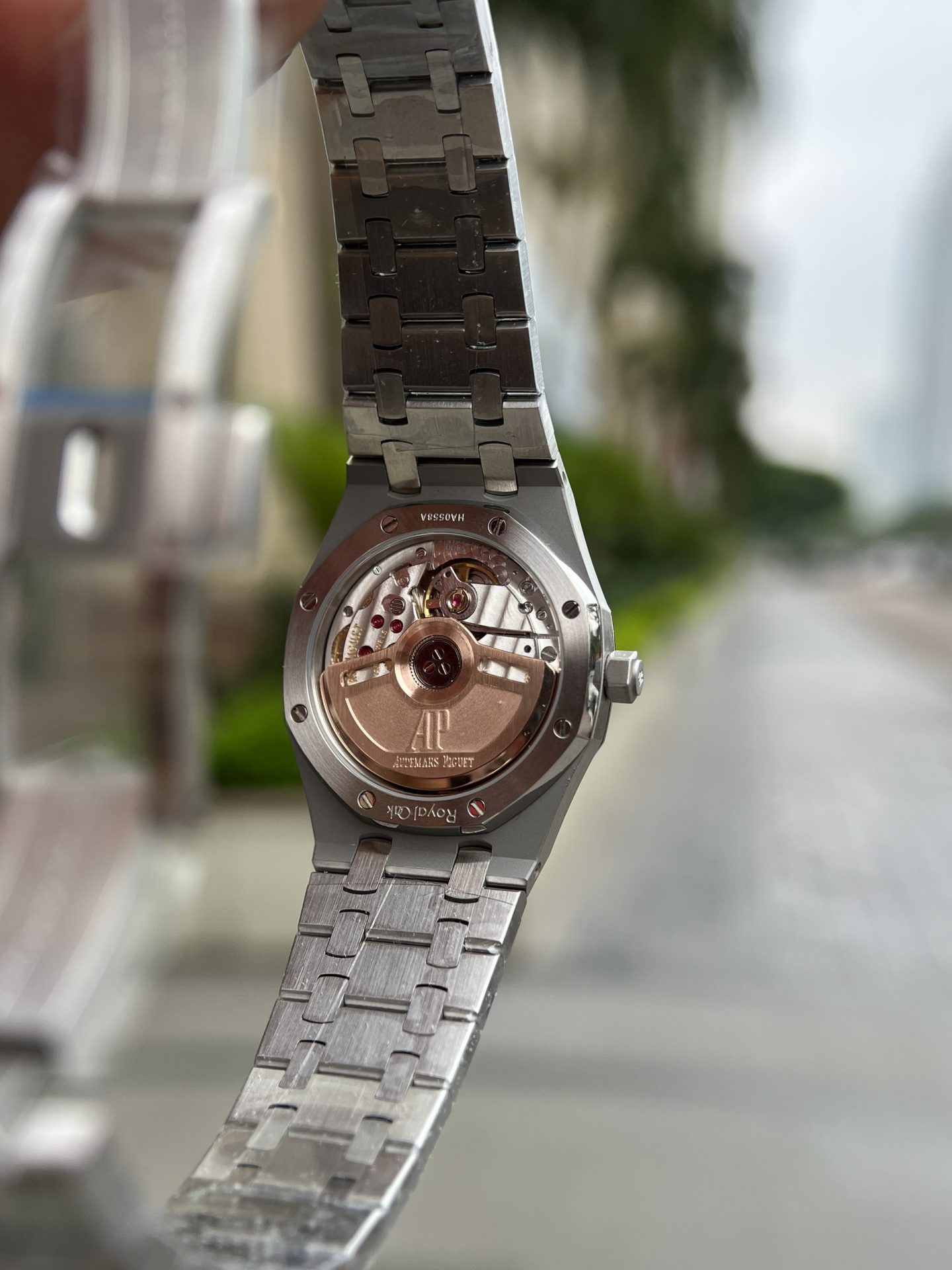 Audemars Piguet Clone Watch Royal Oak White Dial Metal Wire 34mm - Soul Replicas