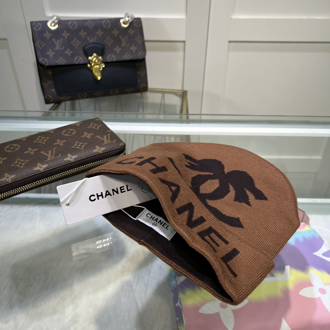 Chanel Beanie In Brown - Soul Replicas