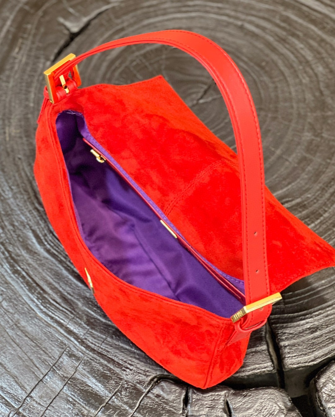 Fendi Baguette Red Bag For Woman 25cm/9.5in - Soul Replicas