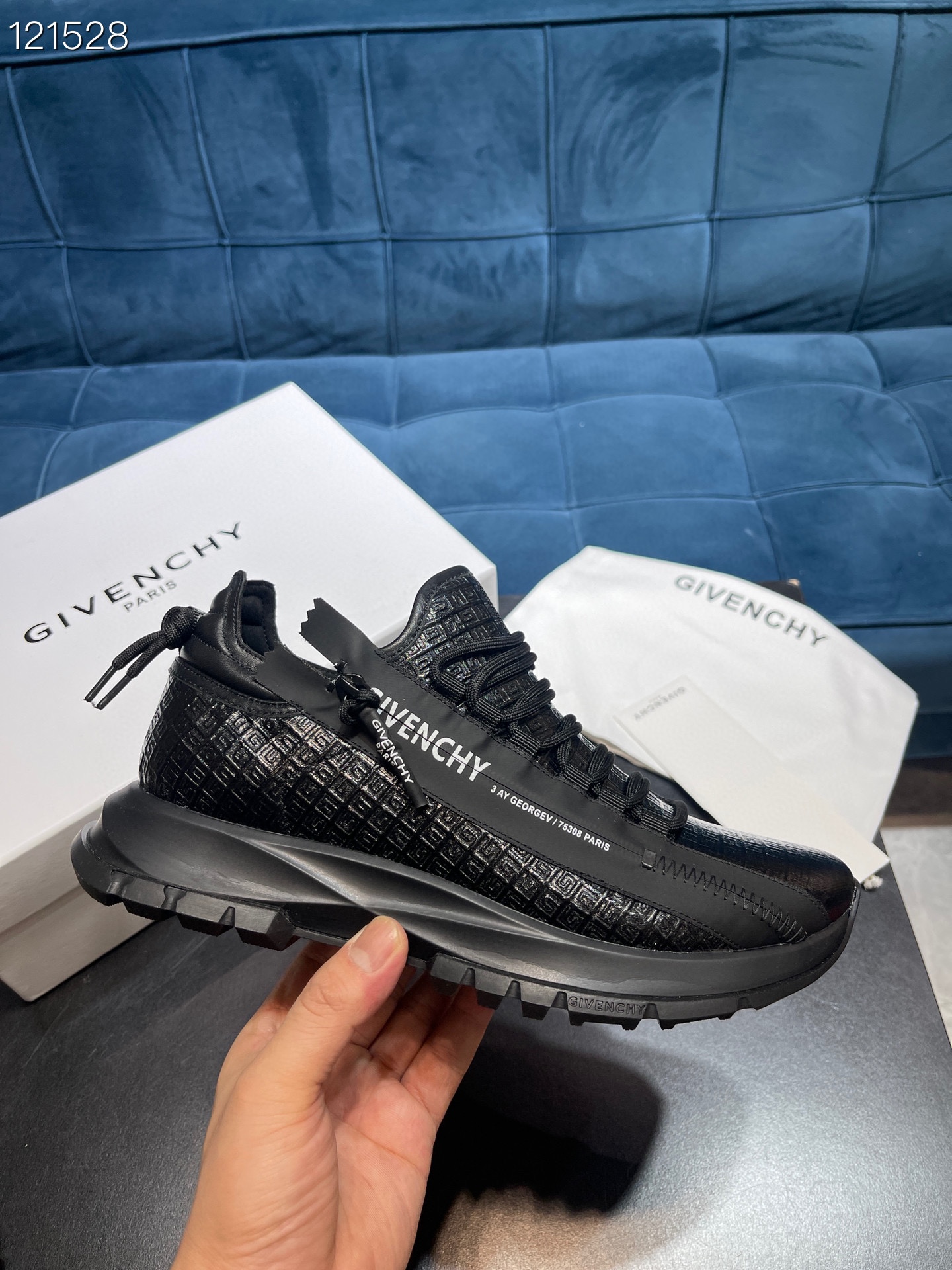 Givenchy Specter Low Runner Black For Men - Soul Replicas
