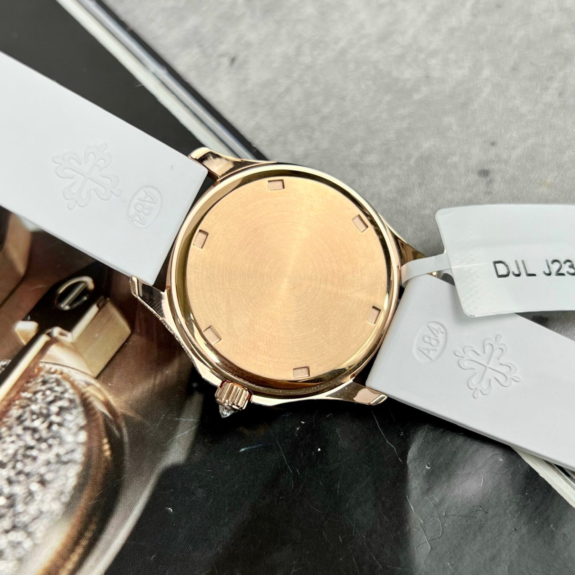 Patek Philippe Aquanaut 5069R With Moissanite Replica Watch PPF 35.2mm - Soul Replicas