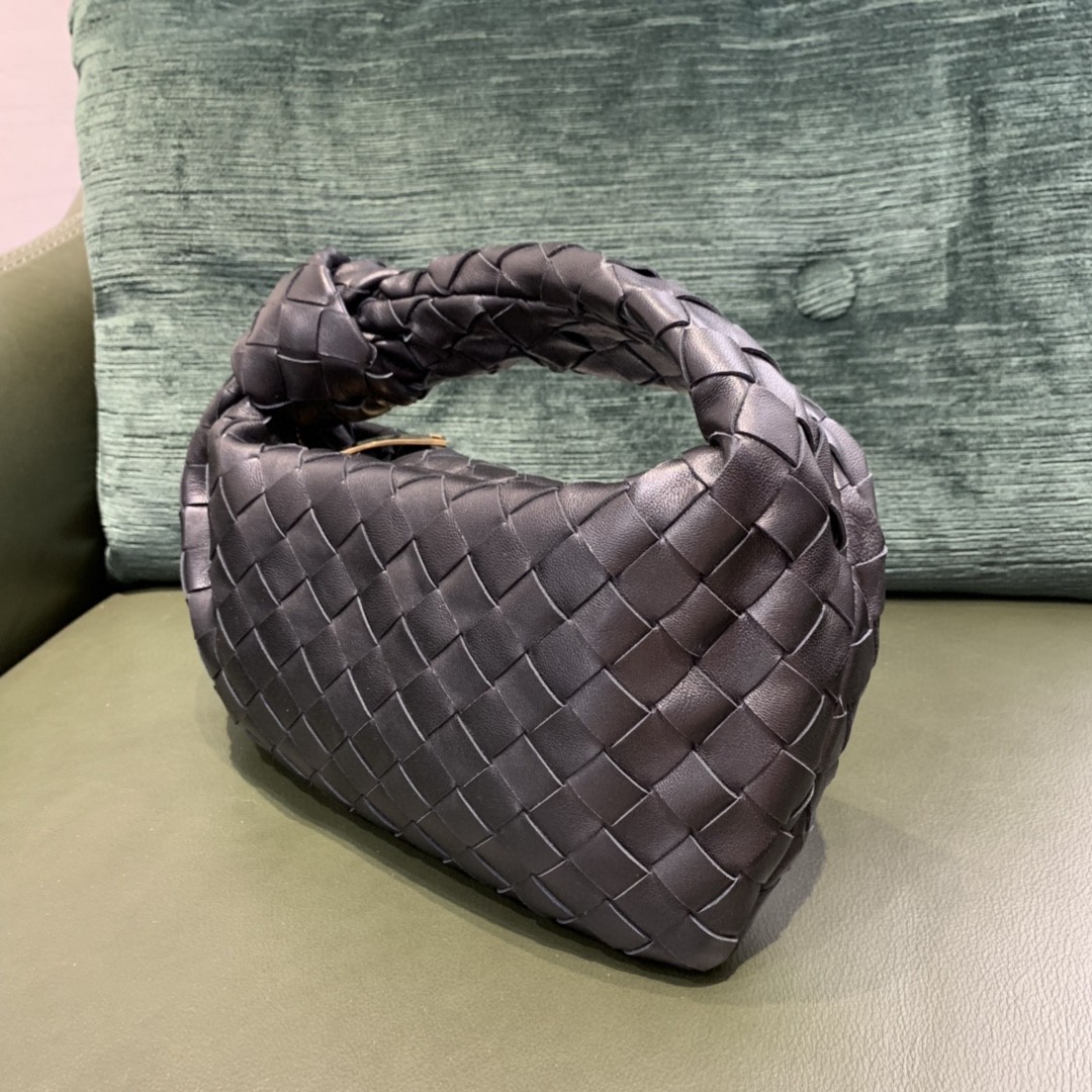 Bottega Veneta Mini Jodie Bag For Women 11in/28cm In Black 651876VCPP58803 - Soul Replicas