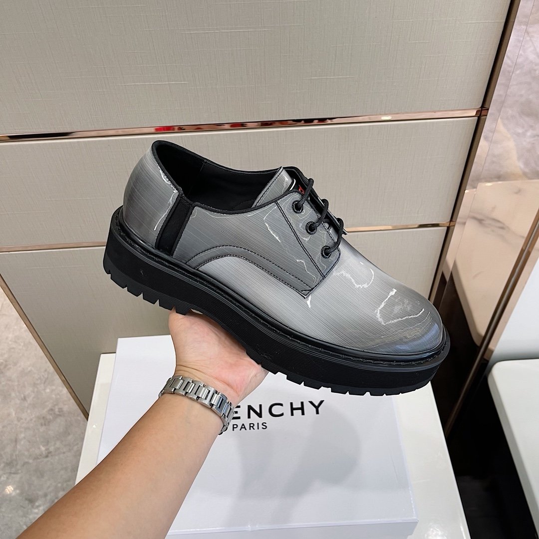 Givenchy Original Shoes Light Grey For Men GVC - Soul Replicas