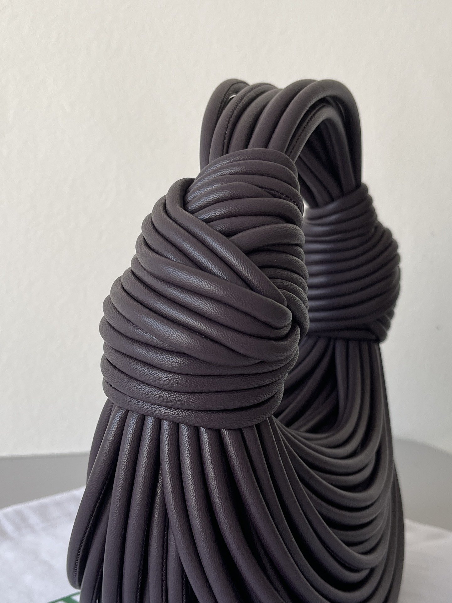 Bottega Veneta Double Knot Dark Violet. For Women. Women-s Bags 9.8in/25cm - Soul Replicas