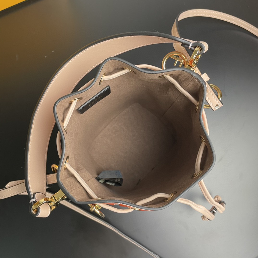 Fendi Mon Tresor Orange Mini Bag For Woman 18cm/7in - Soul Replicas