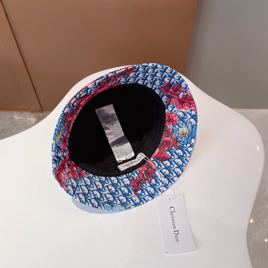 Christian Dior Bucket Hat Blue Hat - Soul Replicas
