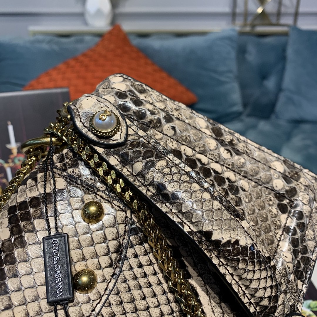 Dolce & Gabbana Medium DG Bag In Printed Solid Pattern Muticolour For Women 9in/23cm DG - Soul Replicas