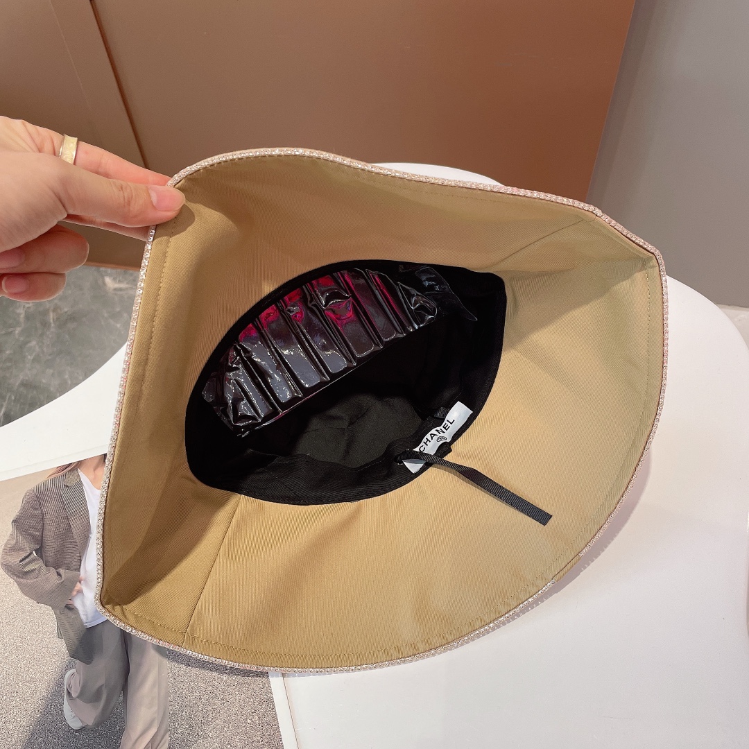 Chanel Cloche Hat Beige Chanel Hat - Soul Replicas