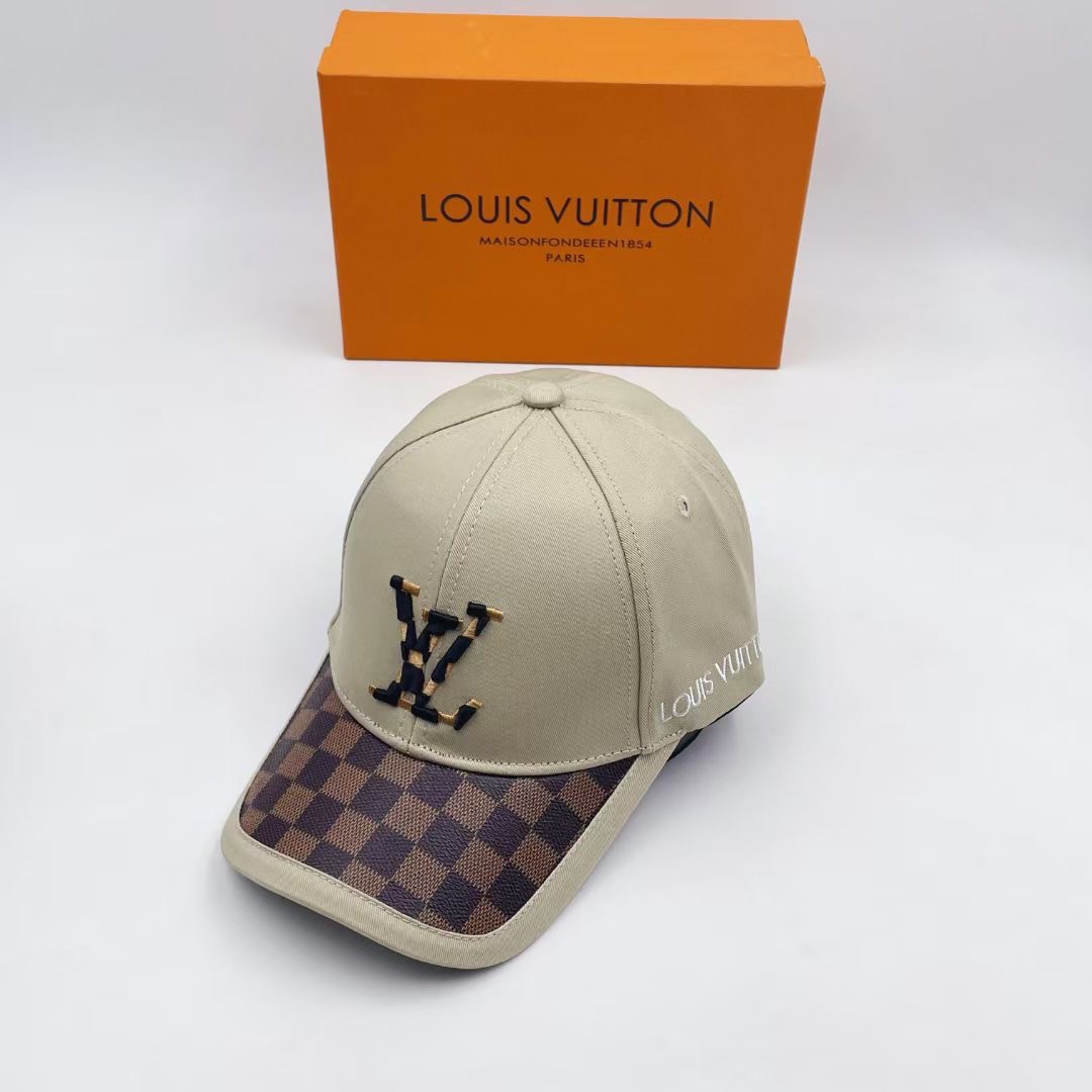 Louis Vuitton Match Cap Cream LV Cap - Soul Replicas
