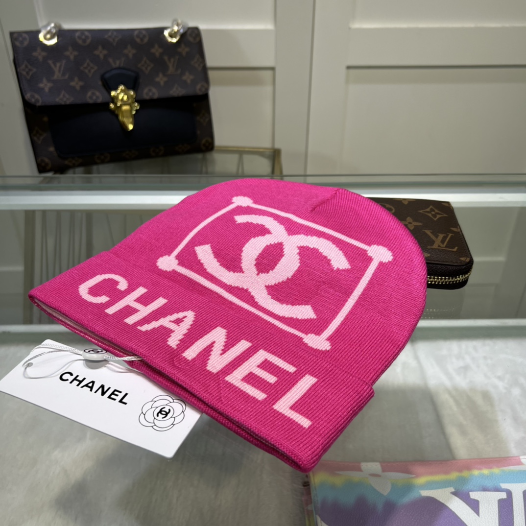 Chanel Beanie In Pink - Soul Replicas