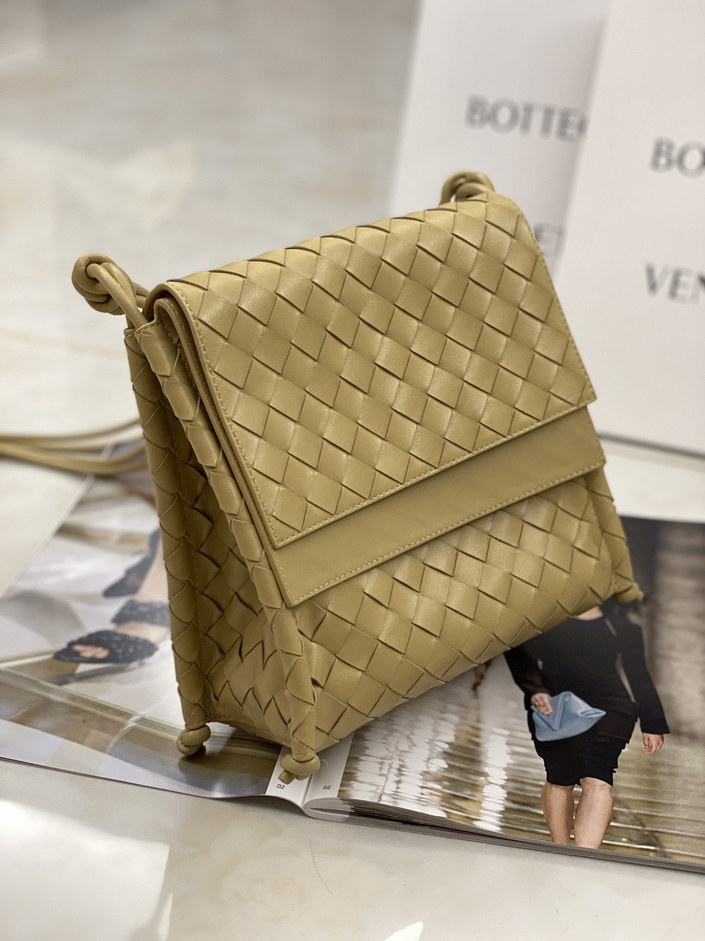 Bottega Veneta Backpack Beige. For Women. Women-s Bags 8.9in/22.5cm - Soul Replicas