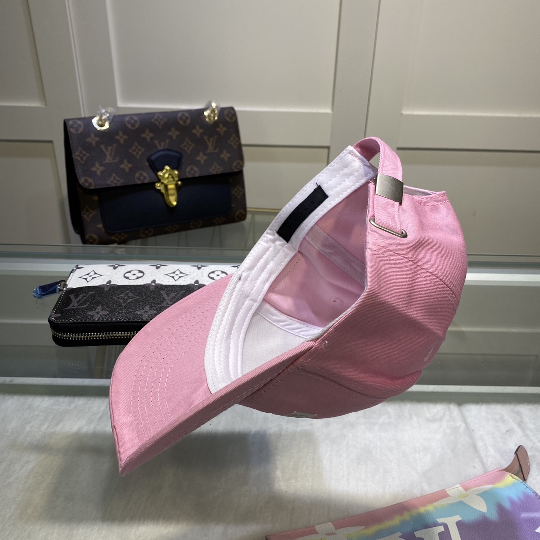 Prada Denim Baseball Cap Pink Prada Cap - Soul Replicas