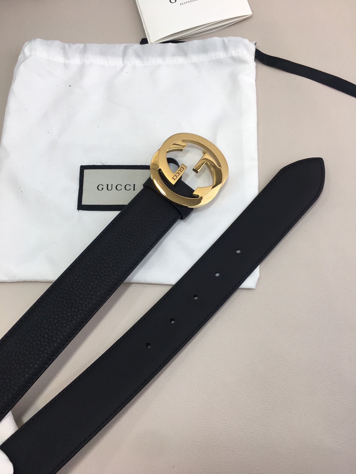 Gucci Marmont Reversible Belt Black. Women Belt - Soul Replicas