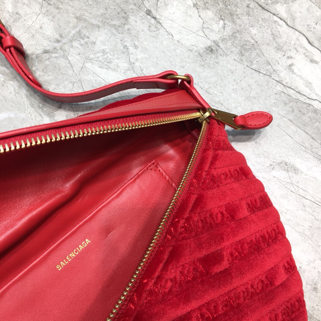 Balenciaga Souvenir XXS Belt Bag In Red. For Women. Women-s Bags 11.8in/30cm - Soul Replicas