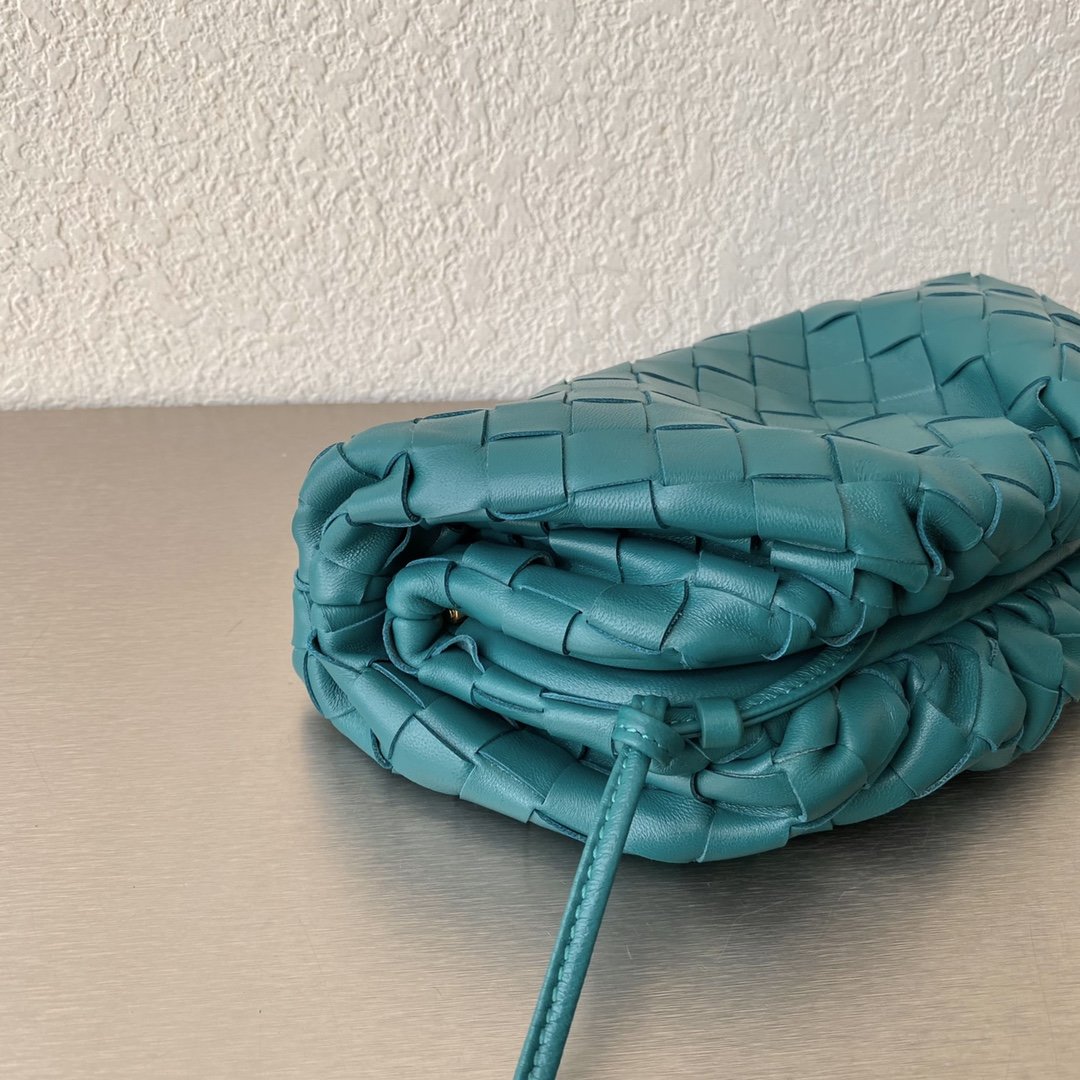 Bottega Veneta Mini Pouch Blue. For Women. Women-s Bags 8.6in/22cm - Soul Replicas