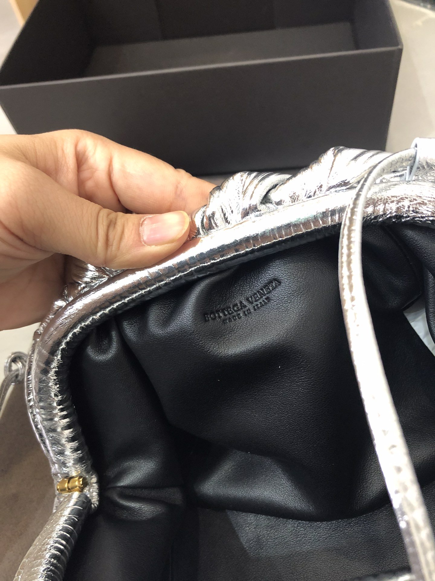 Bottega Veneta Clutch Sliver. For Women. Women-s Bags 8.7in/22cm - Soul Replicas