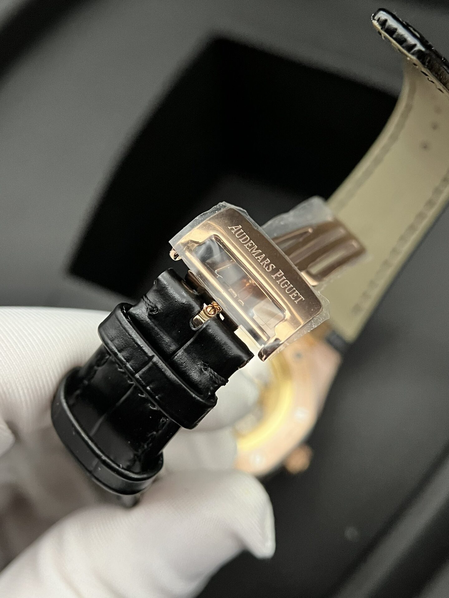 Audemars Piguet Royal Oak 15500OR Replica Watch Leather Strap 41mm - Soul Replicas