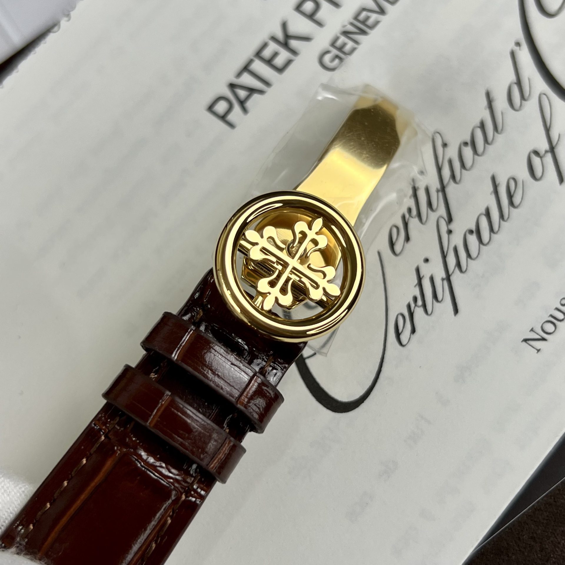 Patek Philippe Replica Watch Grand Complications 5160R Leather Strap 38mm - Soul Replicas