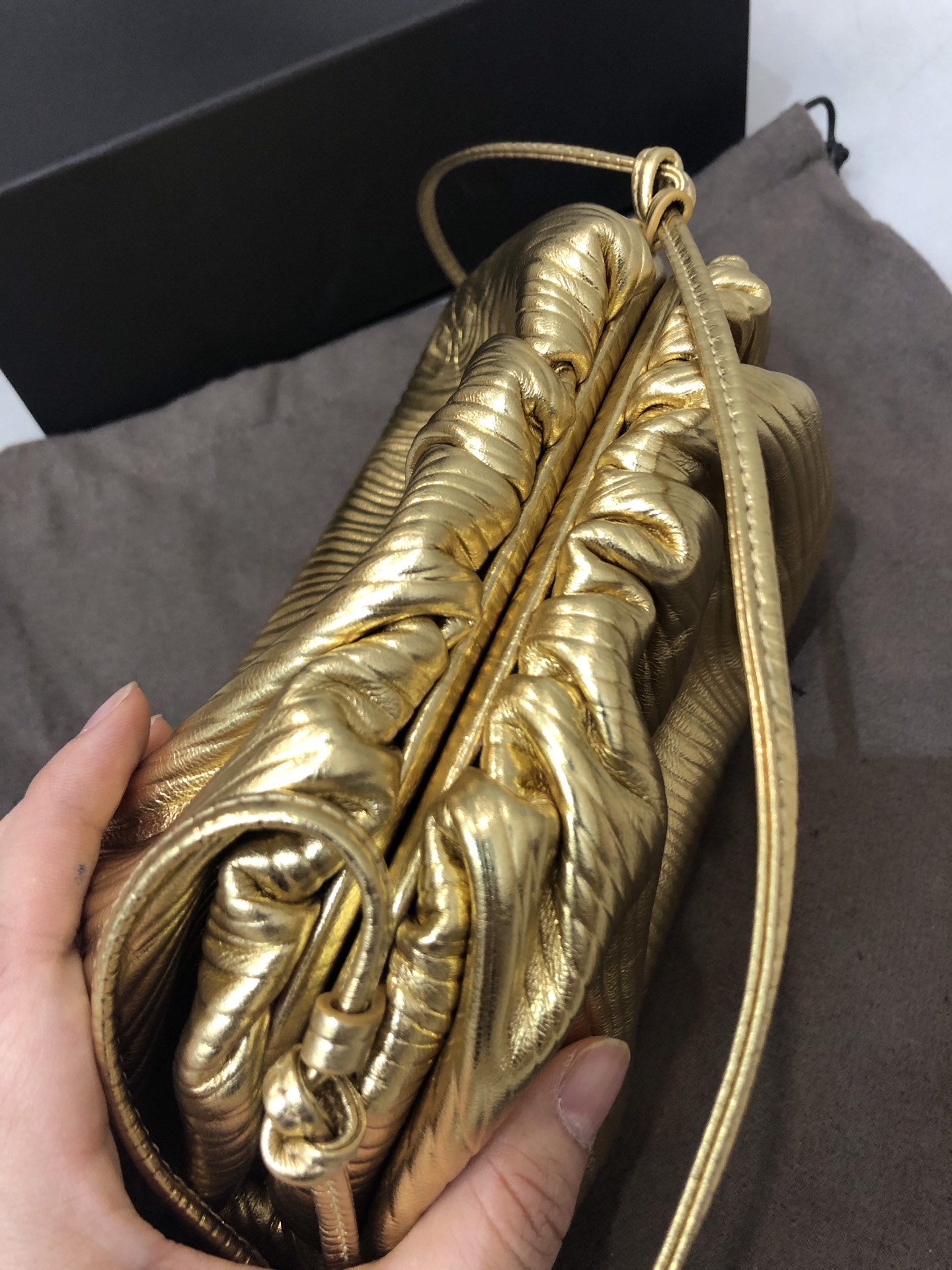 Bottega Veneta Clutch Yellow. For Women. Women-s Bags 8.7in/22cm - Soul Replicas