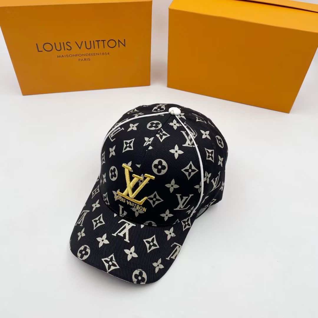 Louis Vuitton Match Cap Black LV Cap - Soul Replicas