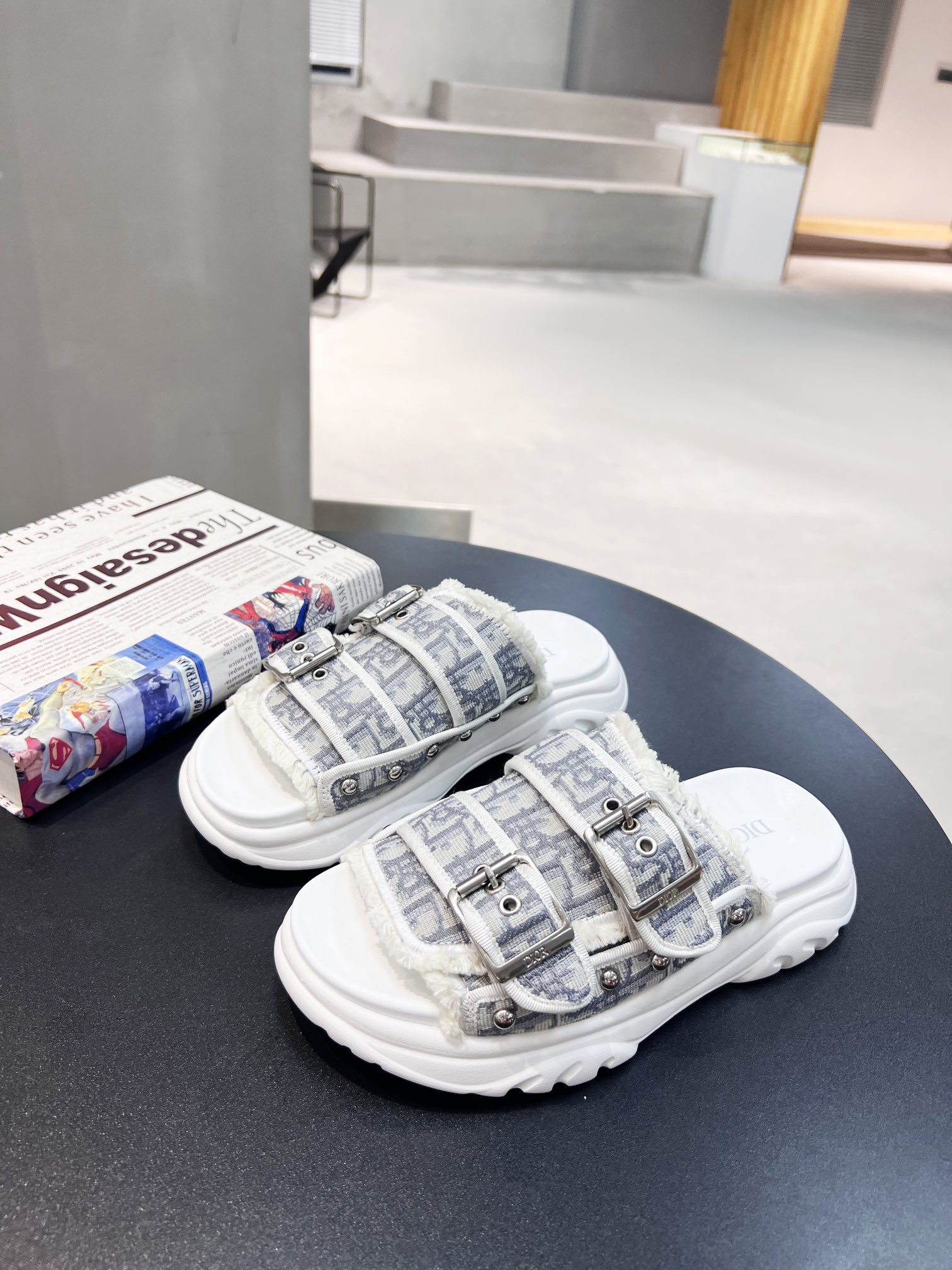 Christian Dior Women's D-Wander Slide White For Women CD - Soul Replicas