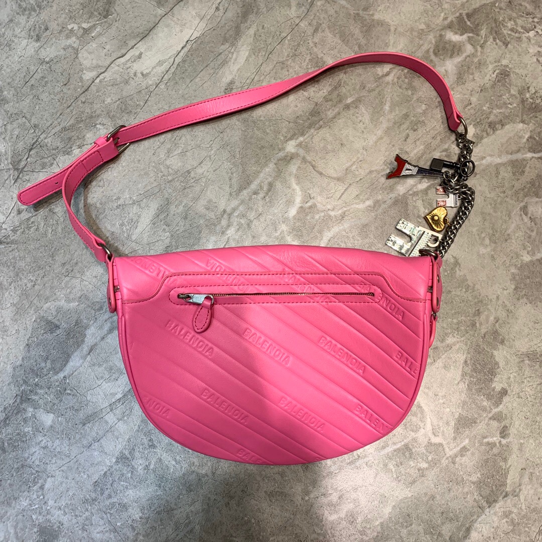 Balenciaga Souvenir XXS Belt Bag In Pink. For Women. Women-s Bags 11.8in/30cm - Soul Replicas