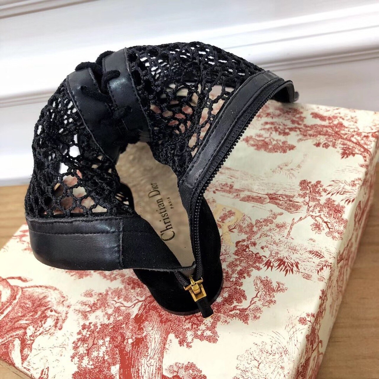 Christian Dior Naughtily-D Knee-High Boots Black For Women CD - Soul Replicas