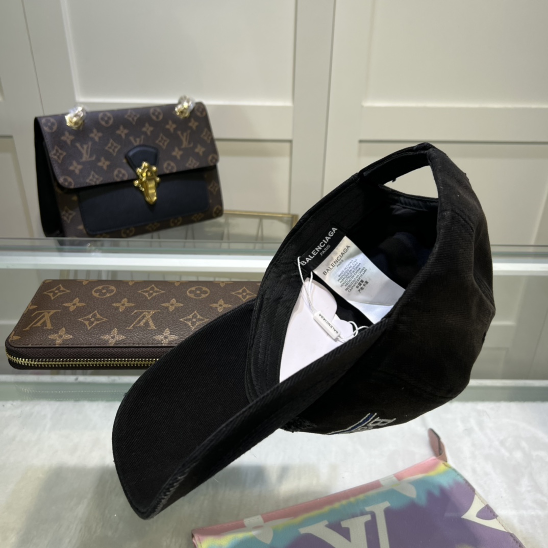 Balenciaga Political Campaign Cancelled Black Cap - Soul Replicas