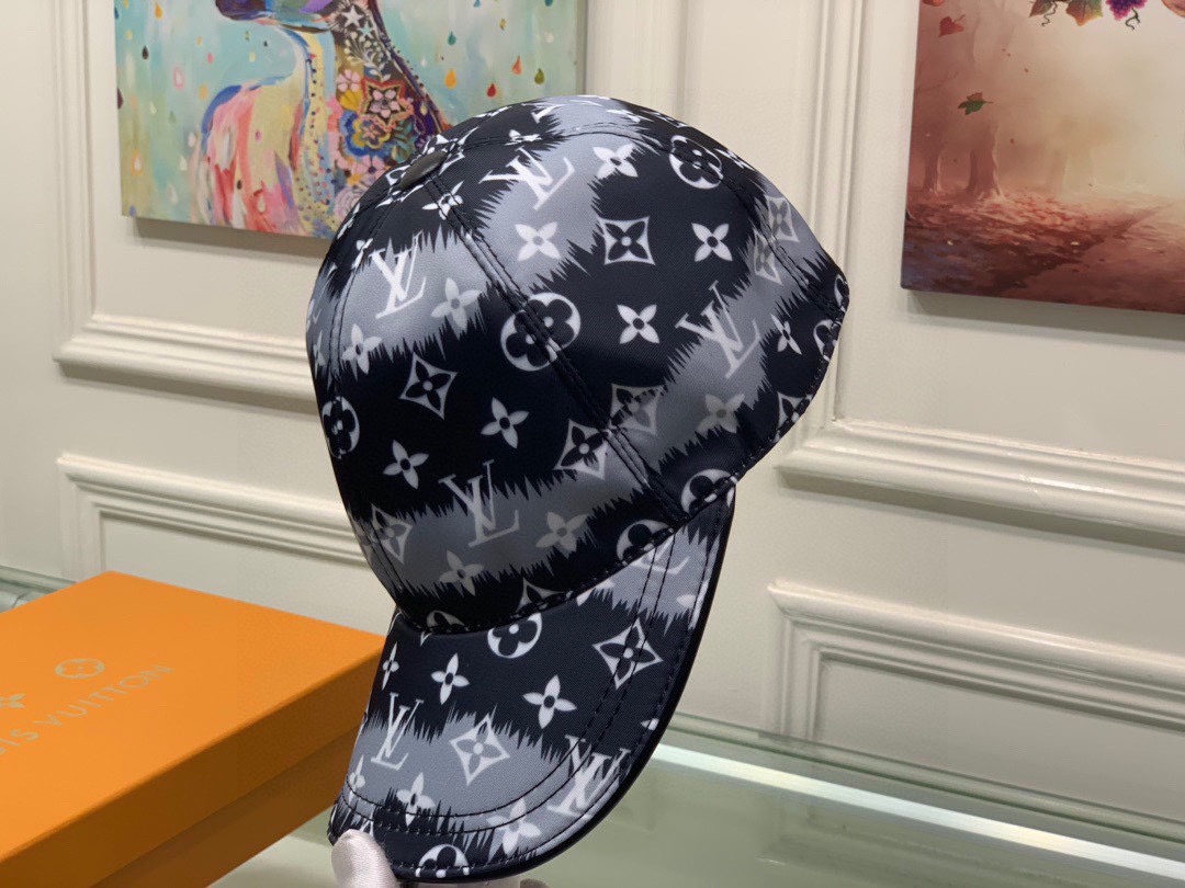 Louis Vuitton Be My Cap Black LV Cap - Soul Replicas