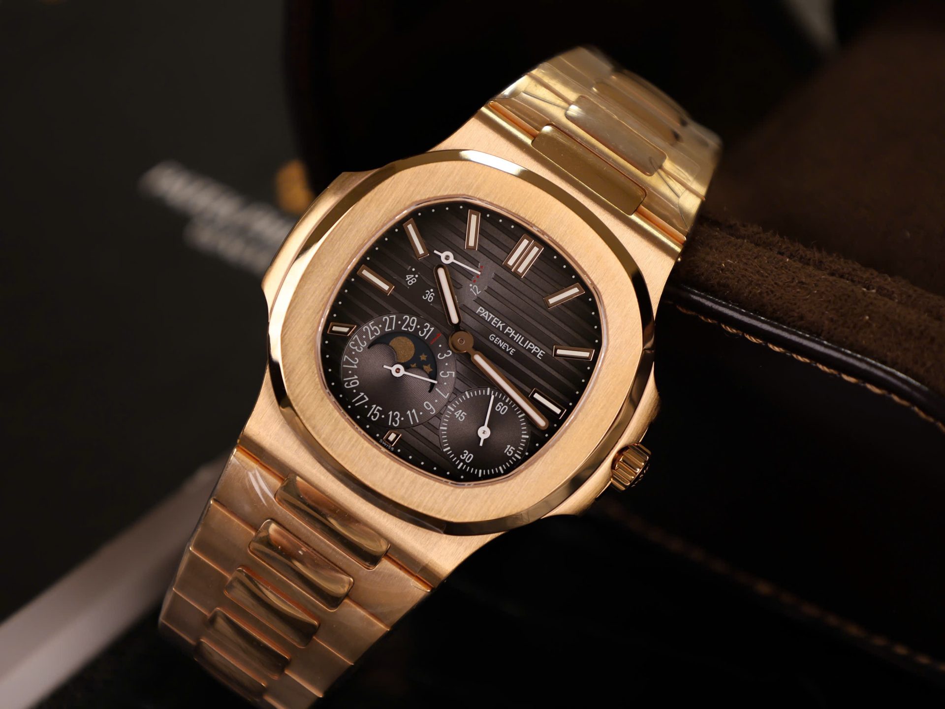 Patek Philippe Best Replica Watch Nautilus 5712 Gold Wrapped PPF Factory 40mm - Soul Replicas