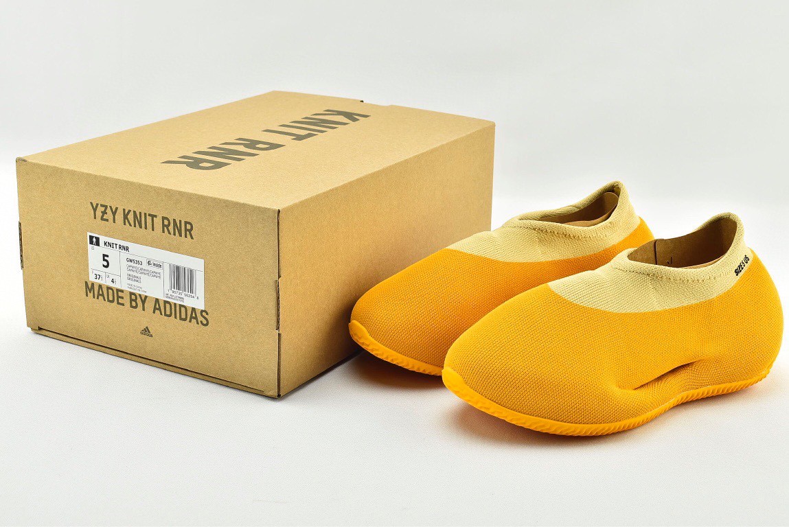 Adidas YZ Knit Runner Orange For Women GW5353 - Soul Replicas