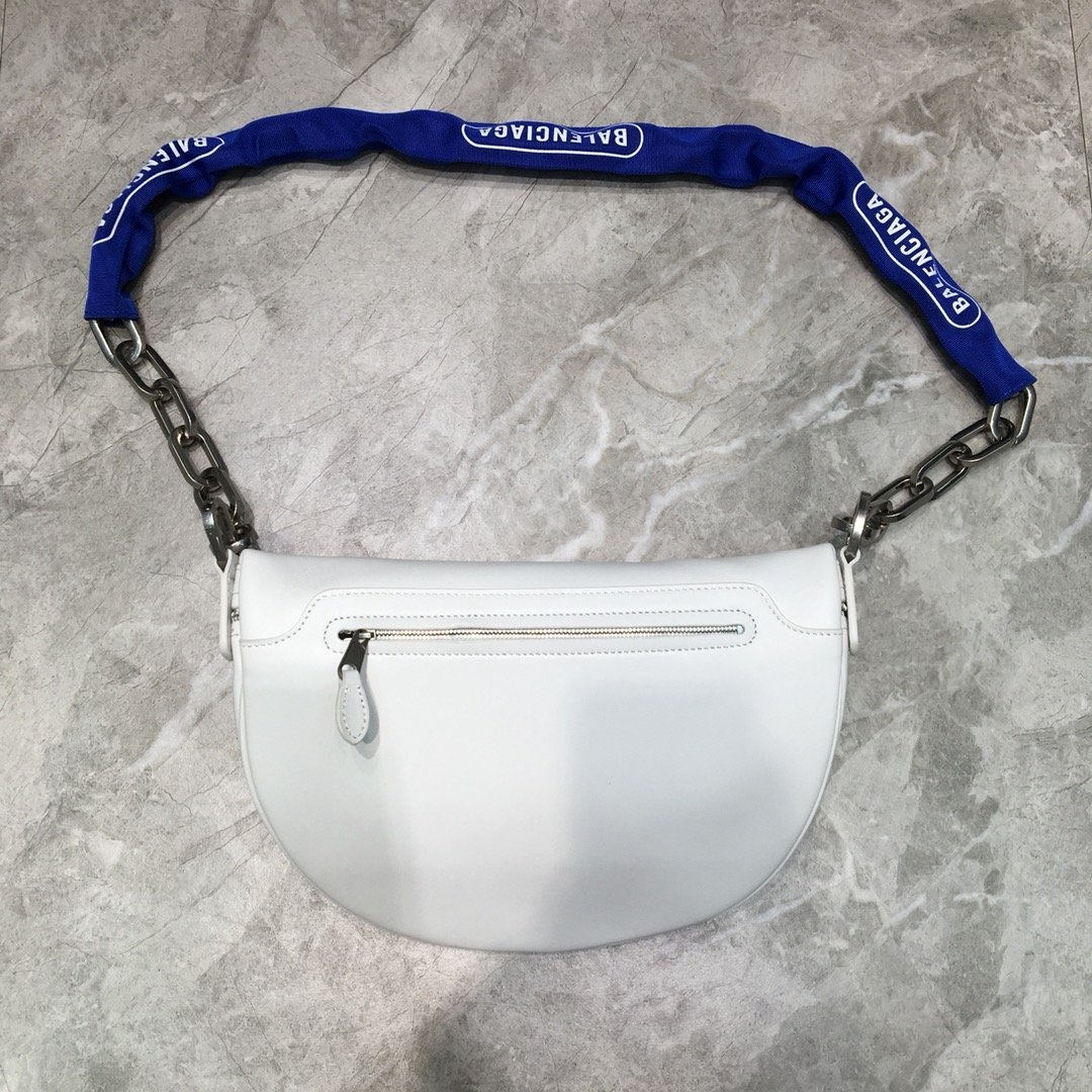 Balenciaga Souvenir XXS Belt Bag In White. For Women. Women-s Bags 11.8in/30cm - Soul Replicas