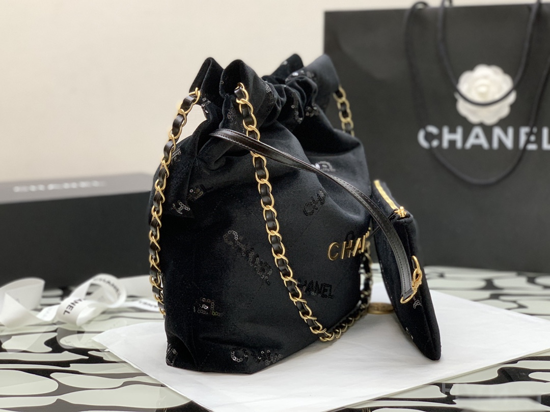 ChanelSmall Chanel22 Handbag Black For Women. Women-s Bags 11.8in/30cm - Soul Replicas