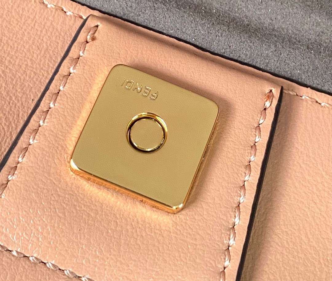 Fendi Medium FF Tote Shoulder Pink Bag For Woman 38cm/15in - Soul Replicas