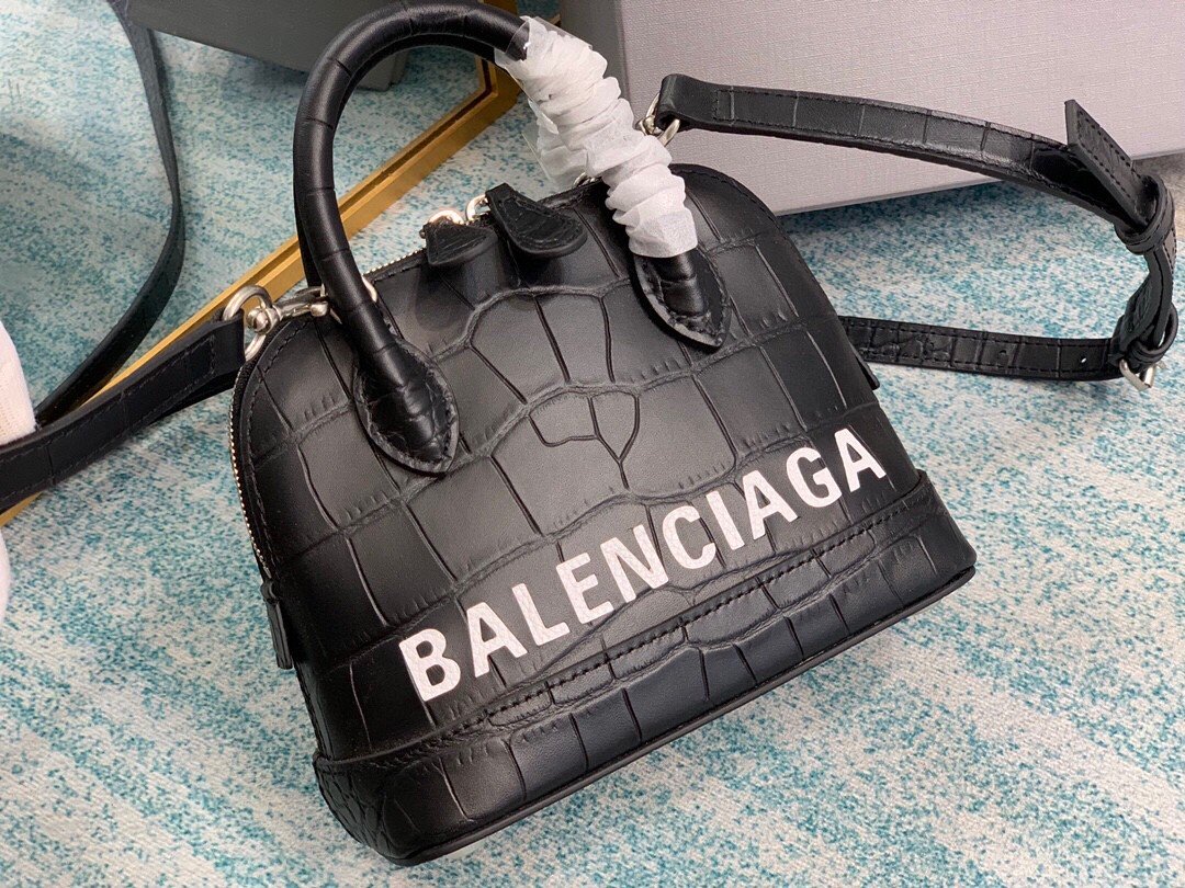Balenciaga Ville Mini Handbag In Black. For Women. Women-s Bags 4.7in/12cm - Soul Replicas
