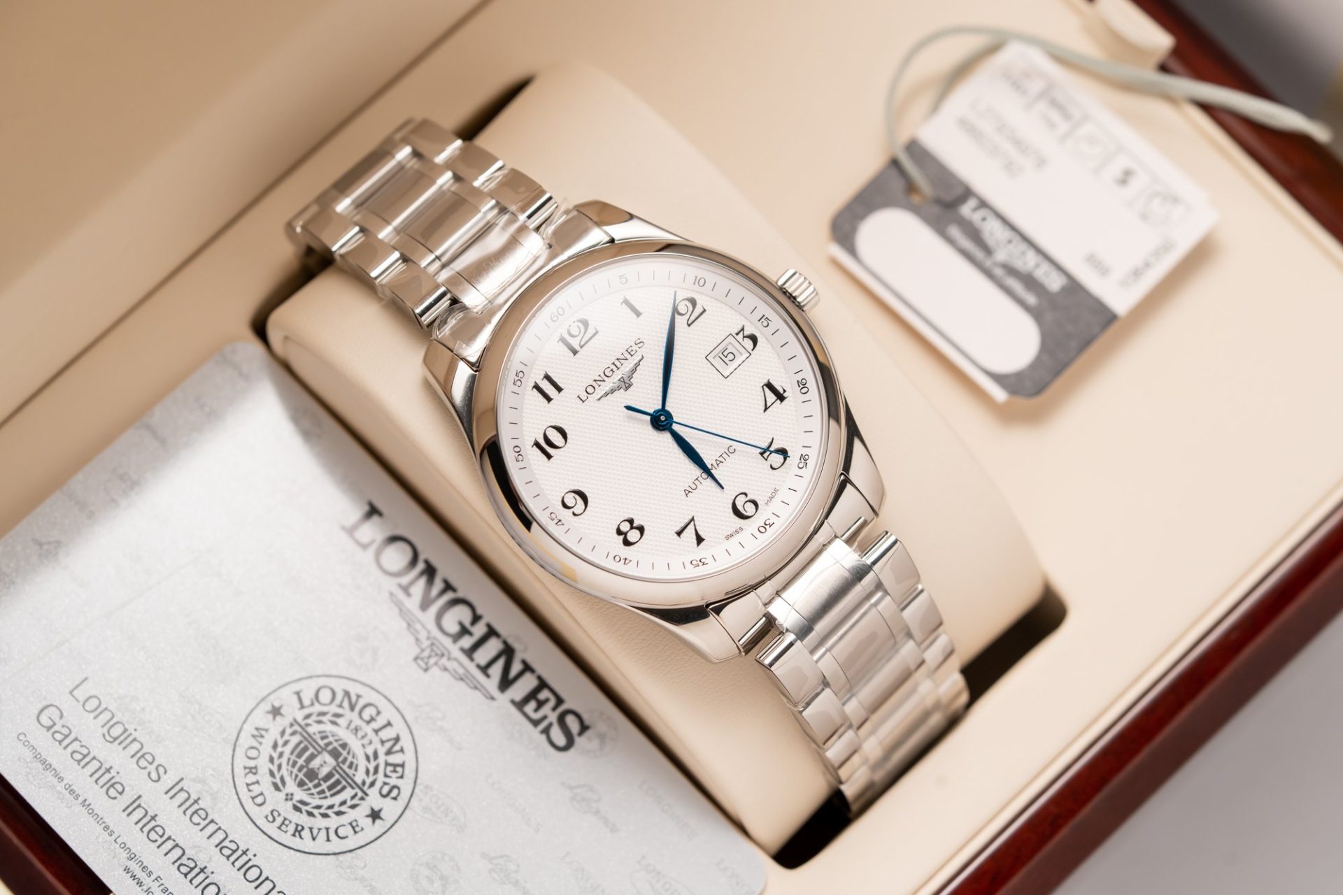 Longines Replica Watch Master Collection L2.755.4.78.6 White Dial Metal Wire 38.5mm - Soul Replicas