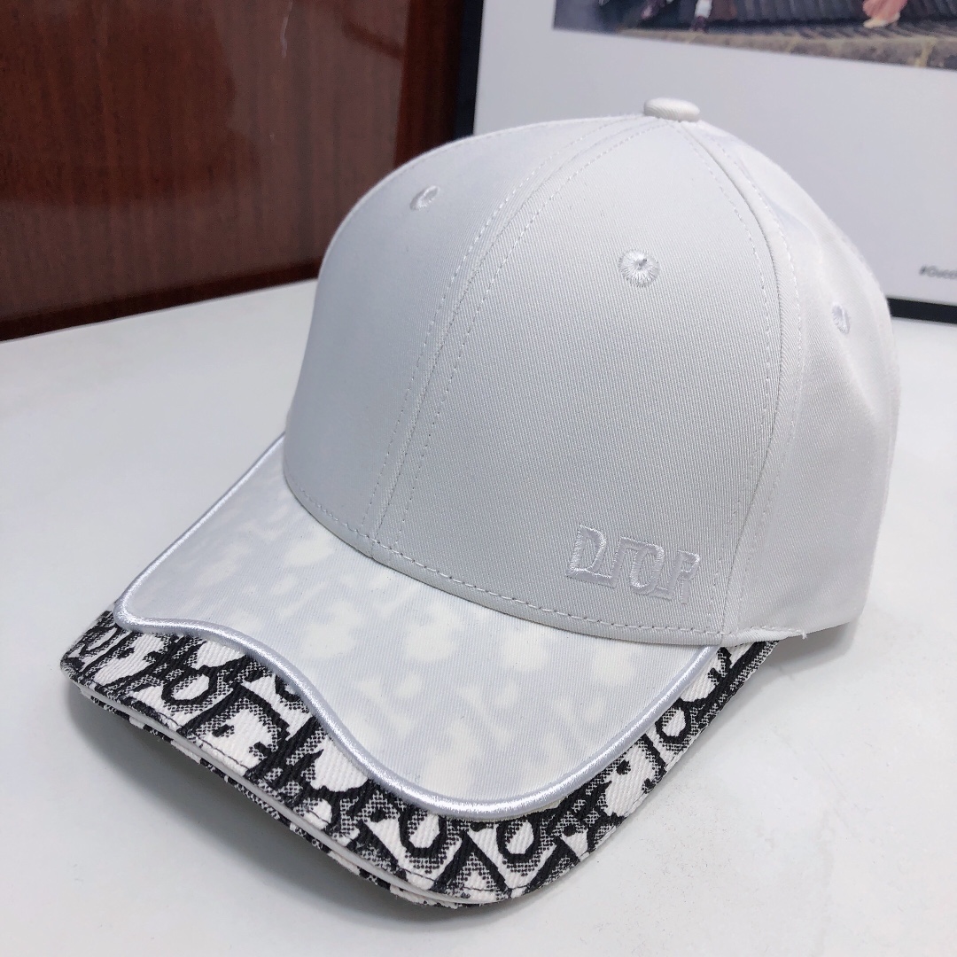 Christian Dior Baseball Cap White Cap - Soul Replicas