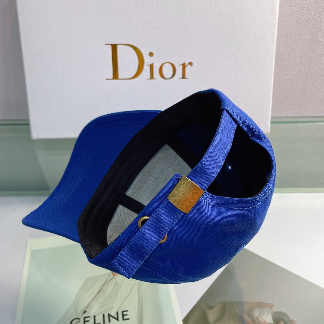 Christian Dior Jack Dior Baseball Cap In Blue - Soul Replicas
