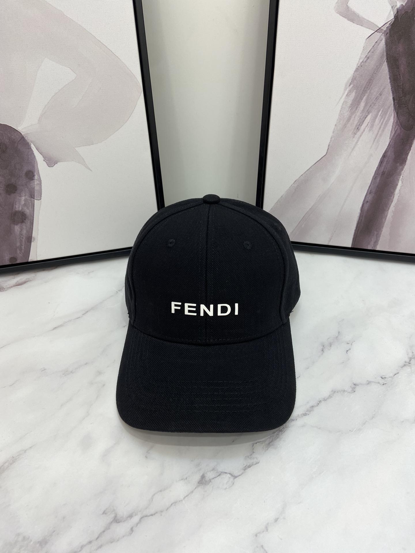 Fendi Baseball Cap Black Fendi Cap - Soul Replicas