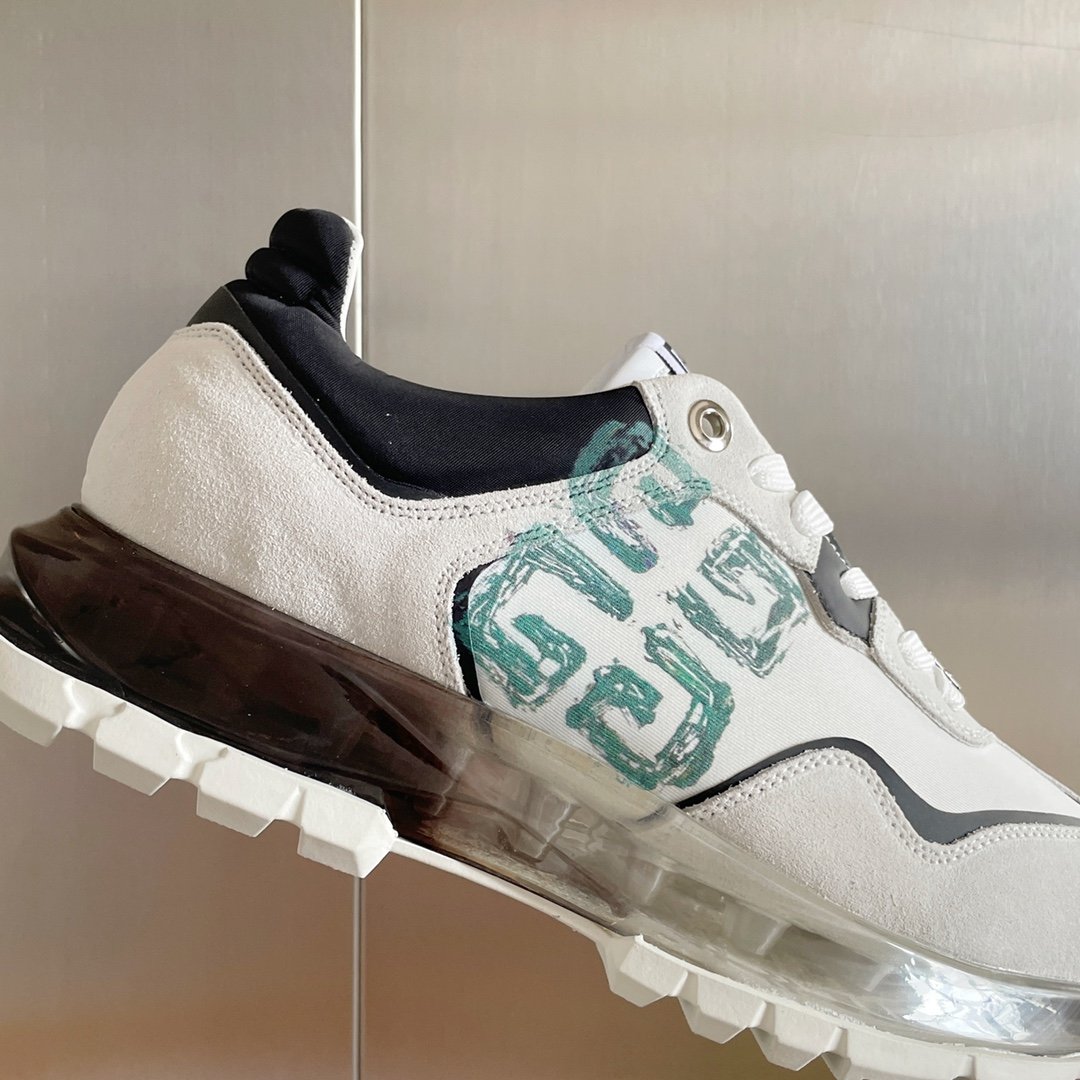 Givenchy Air Cushion Sneakers Black For Men GVC - Soul Replicas