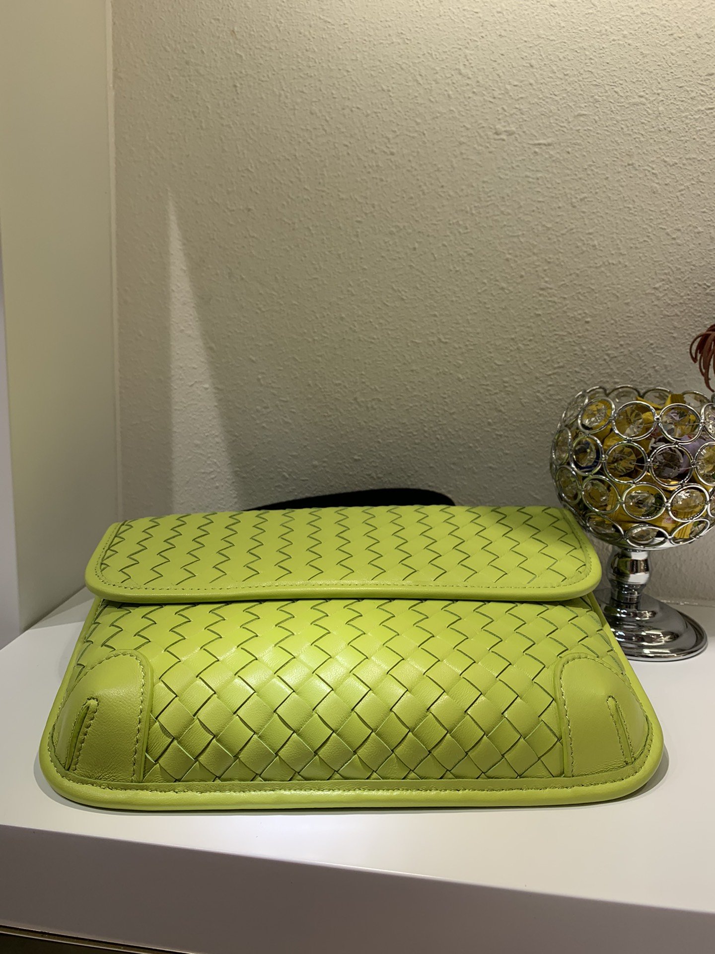 Bottega Veneta Functional Chest Bag Banana Greenleaf. For Women. Women-s Bags 10.2in/26cm - Soul Replicas